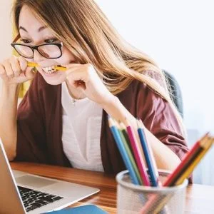 Woman reviewing San Francisco Local-Hire Labor requirements.
