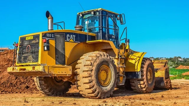 Parked Frontloader